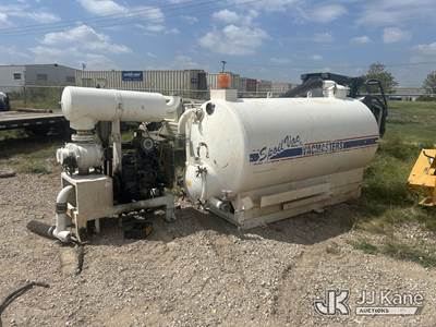Spoil Mac Vacmasters Material Tank and Pump