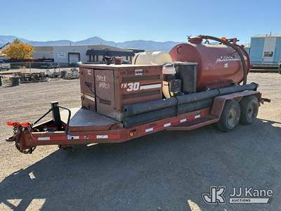 2006 Ditch Witch FX30 T/A Vacuum Excavation Trailer