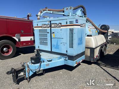 2014 Ditch Witch FX60 T/A Vacuum Excavation Trailer