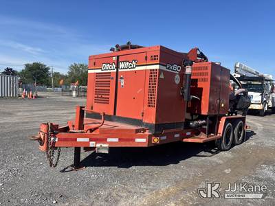 2012 Ditch Witch FX60 T/A Vacuum Trailer