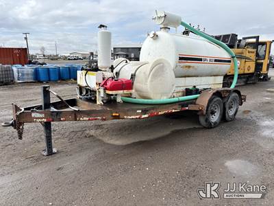 1999 Vacmasters SPV800 T/A Vacuum Excavation Trailer