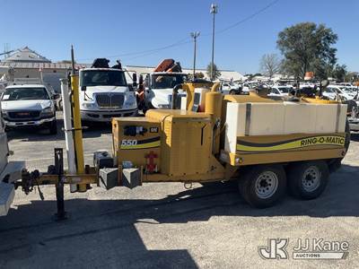 2008 Vermeer JV550 T/A Vacuum Excavation Trailer