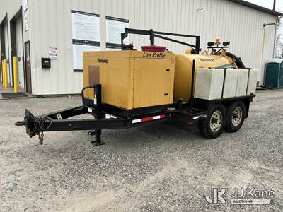2010 Vermeer LP555DT T/A Vacuum Excavation Trailer