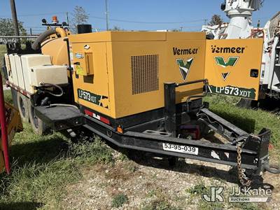 2023 Vermeer LP573 XDT T/A Vacuum ExcavationTrailer