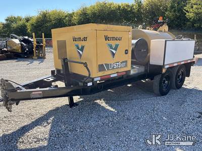 2022 Vermeer LP573XDT T/A Vacuum Excavation Trailer