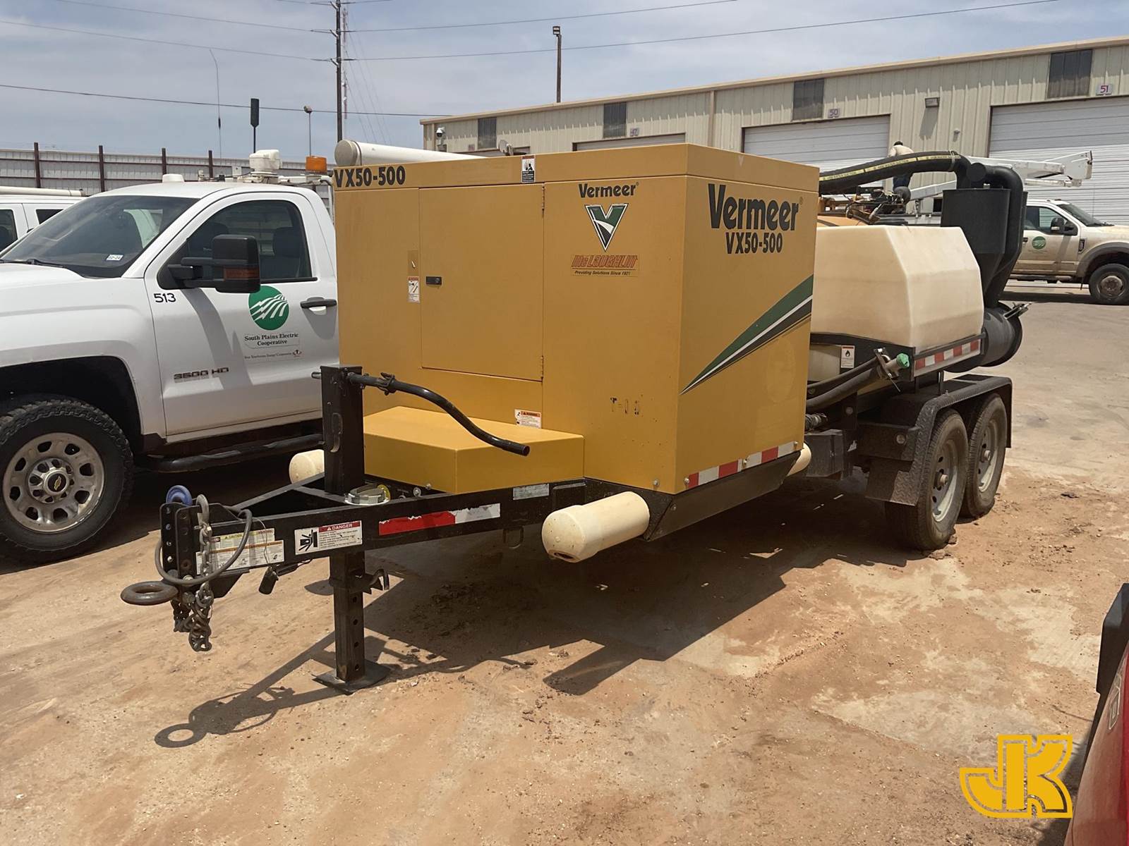 2014 Vermeer VX50500 Vacuum Tank Trailer For Sale, 808 Hours Lubbock