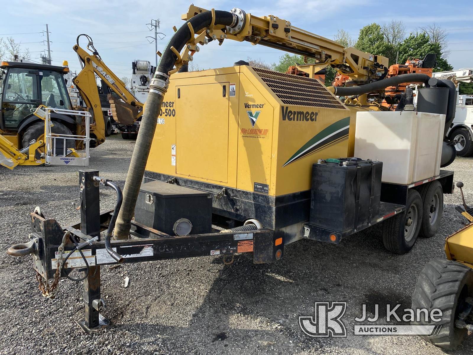 2018 Vermeer VX50500 Vacuum Excavation Unit For Sale, 1,214 Hours