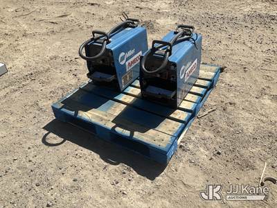 1 Pallet of 2 Miller Welders (Condition Unknown) (Seller States: Operational)