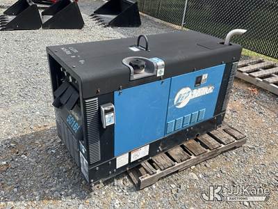 Miller Big Blue 250 Pipe Pro Welder/Generator (Runs) (Reads 499 hours)
