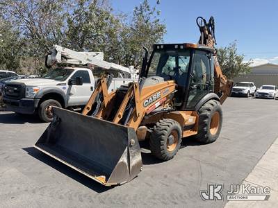 2016 Case 590 Super N Tractor Loader Extendahoe