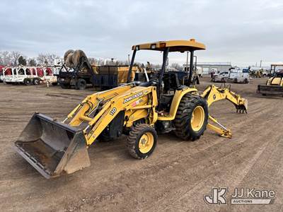 2009 John Deere 110 Tractor Loader Backhoe