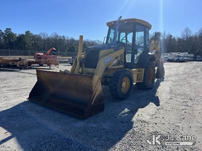 2002 John Deere 310SG 4x4 Tractor Loader Extendahoe