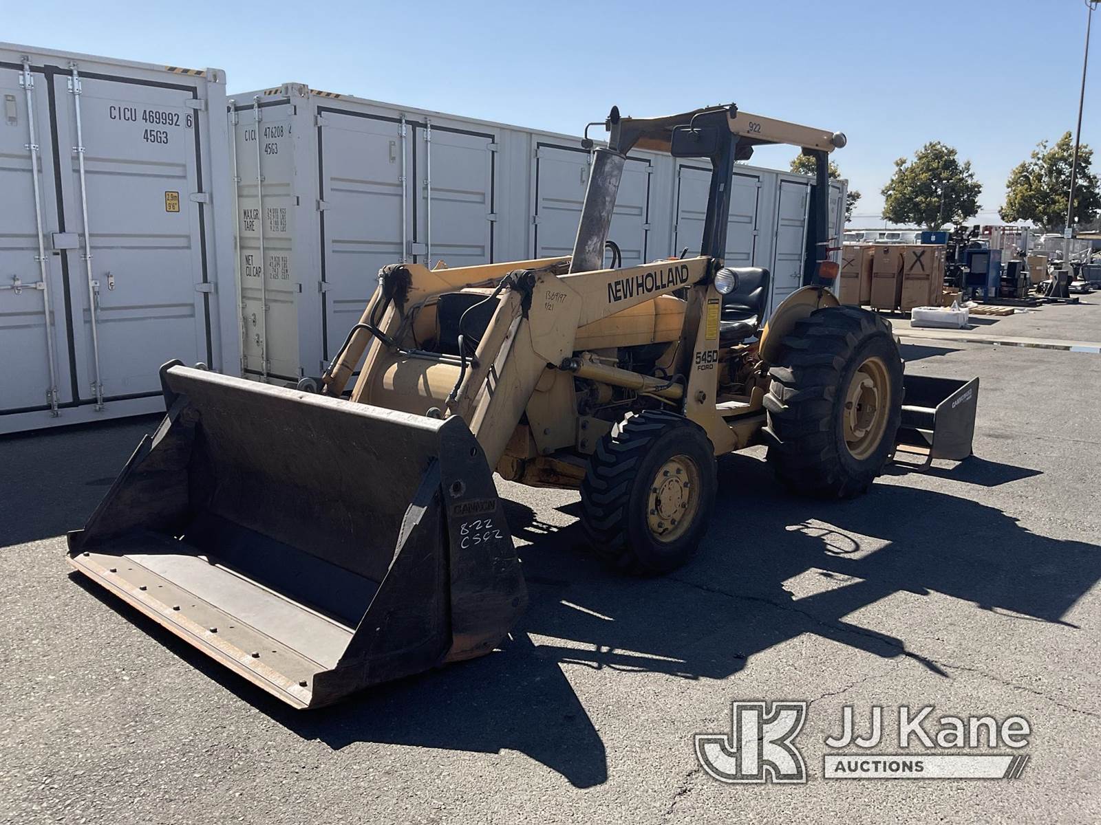 1997 New Holland 545D Utility Tractor Loader For Sale, 2,606 Hours