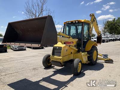 2004 New Holland LB75B Tractor Loader Extendahoe