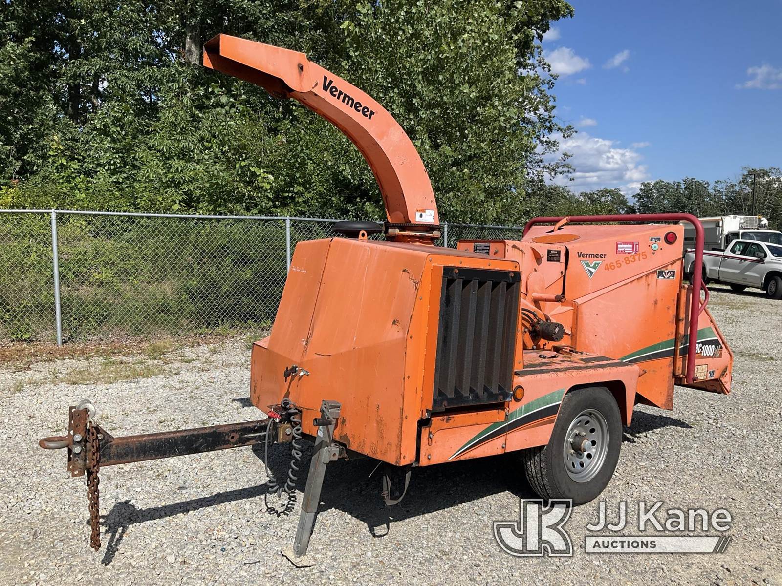 2008 Vermeer BC1000XL Chipper (12" Drum) For Sale | Shrewsbury, MA