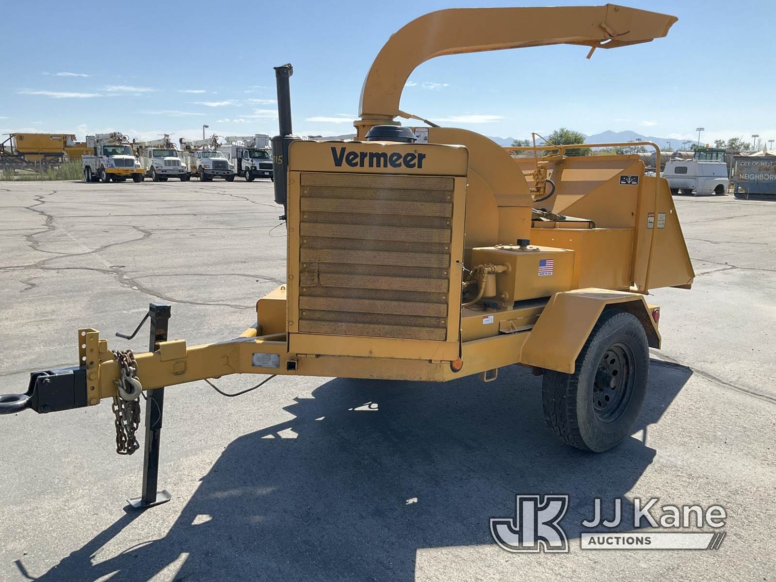 2002 Vermeer BC1230A Chipper (12" Drum) For Sale, 1,528 Hours | Salt
