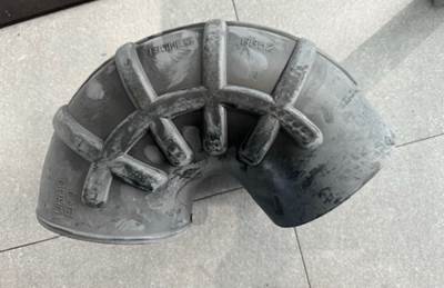 Unmarked Air Transfer Tube for DETROIT SERIES 60