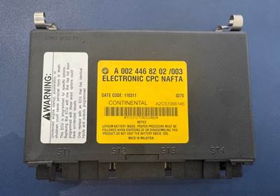 Continental A0024468202 Chassis Control Module for Freightliner Cascadia