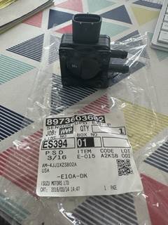 Isuzu 4JJ1 Diesel Engine DPD Pressure Sensor Plug 8973603682, 8-97360368-2