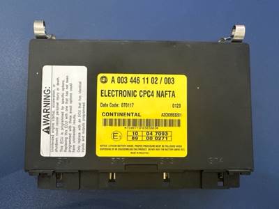 Freightliner Cascadia Continental CPC4 Chassis Control Module, A0034461102/003