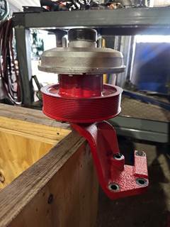 BorgWarner Fan Clutch off Cummins ISX Engine, 1090-09650-01, 010022621