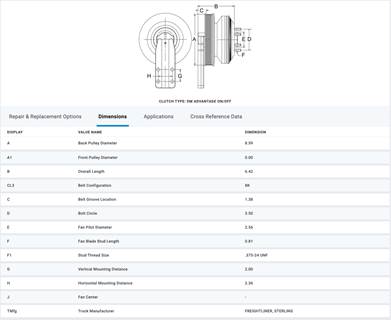 Horton 989298 Fan Clutch for Caterpillar C11 & C13