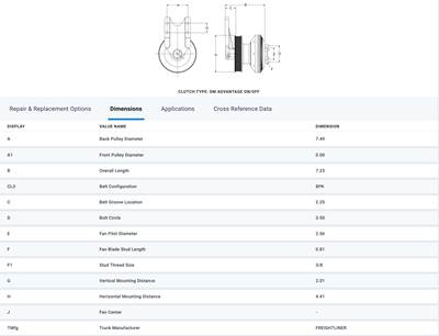 Horton 98A8652 Fan Clutch for Paccar MX-13