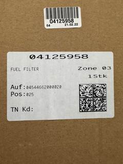 Deutz Fuel Filter with Fuel Filter Head 0412-0751,04125958 For Sale ...