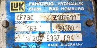 LUK LF73C Steering Pump for International DT466E