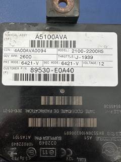 Allison A51 2100, 2200RDS Transmission TCM, A5100AVA, 89530