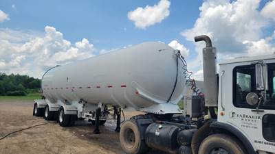 Trinity Industries 14,500 GAL MC 331 FRESH TESTS AIR RIDE Industrial Gas Tank Trailer