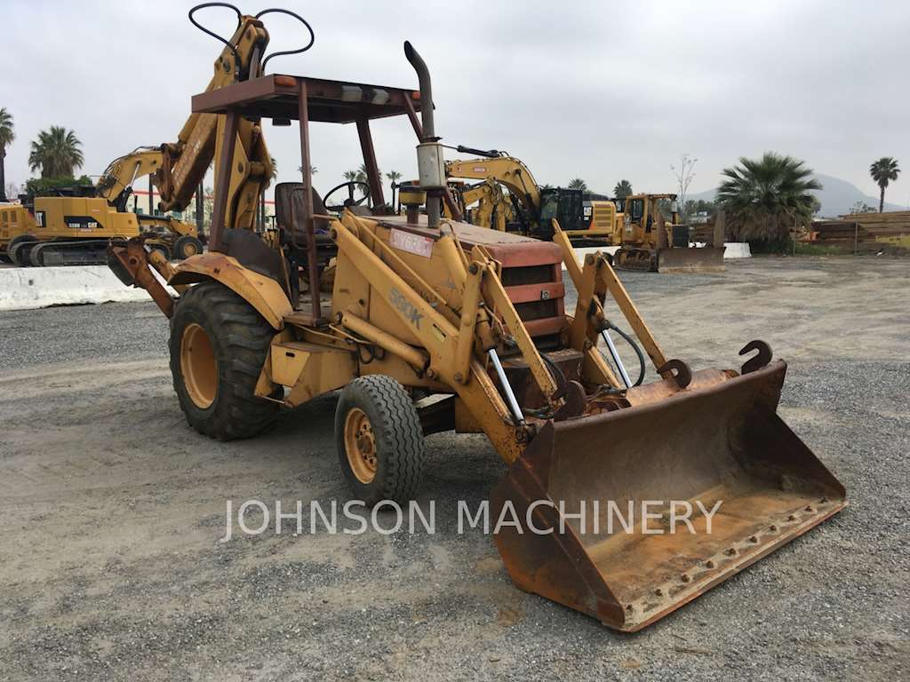 1989 Case IH 580K Backhoe For Sale, 966 Hours Riverside, CA JM12889