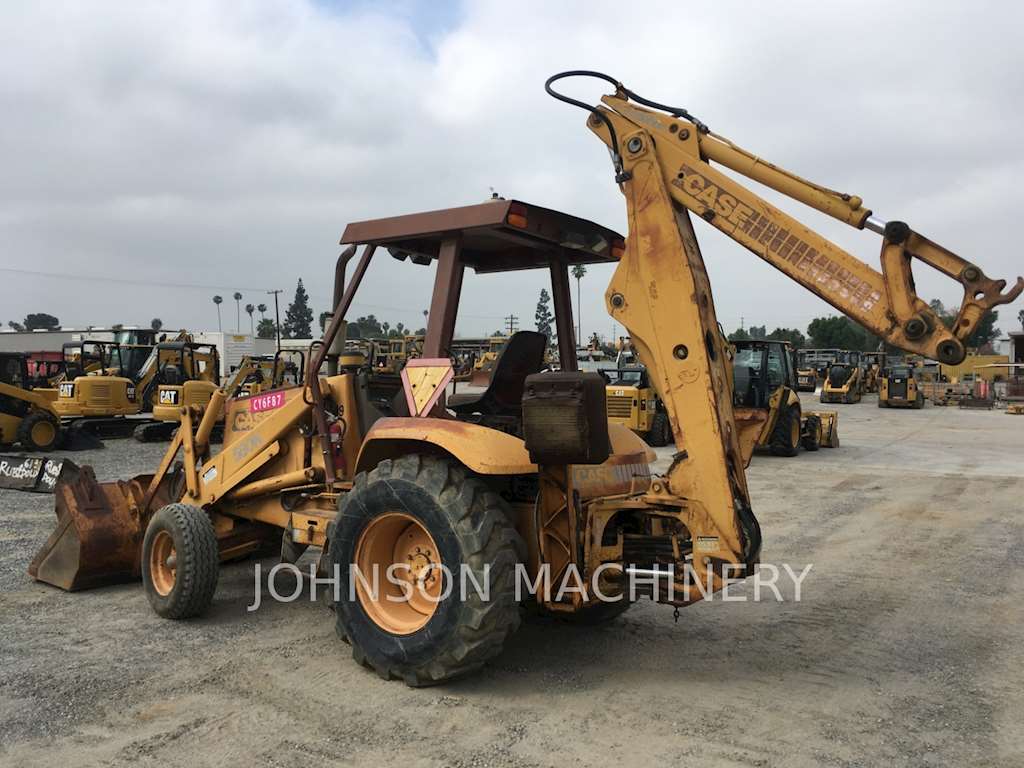 1989 Case IH 580K Backhoe For Sale, 966 Hours Riverside, CA JM12889