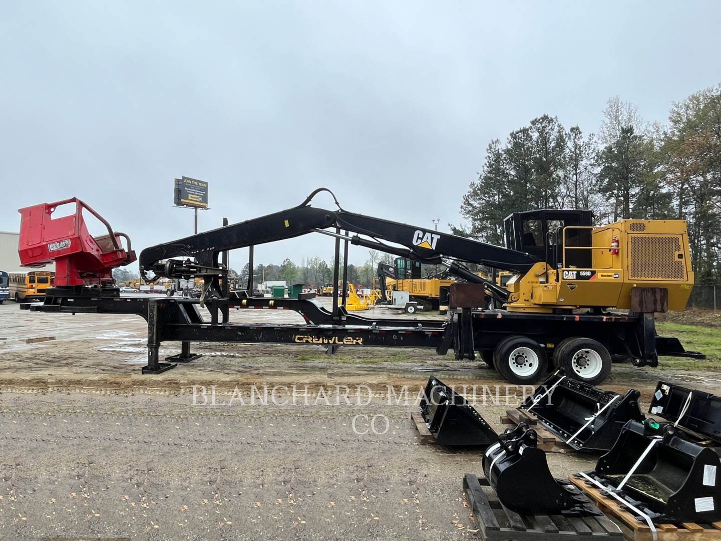 2018 Caterpillar 559D Knuckleboom Loader For Sale, 4,951 Hours