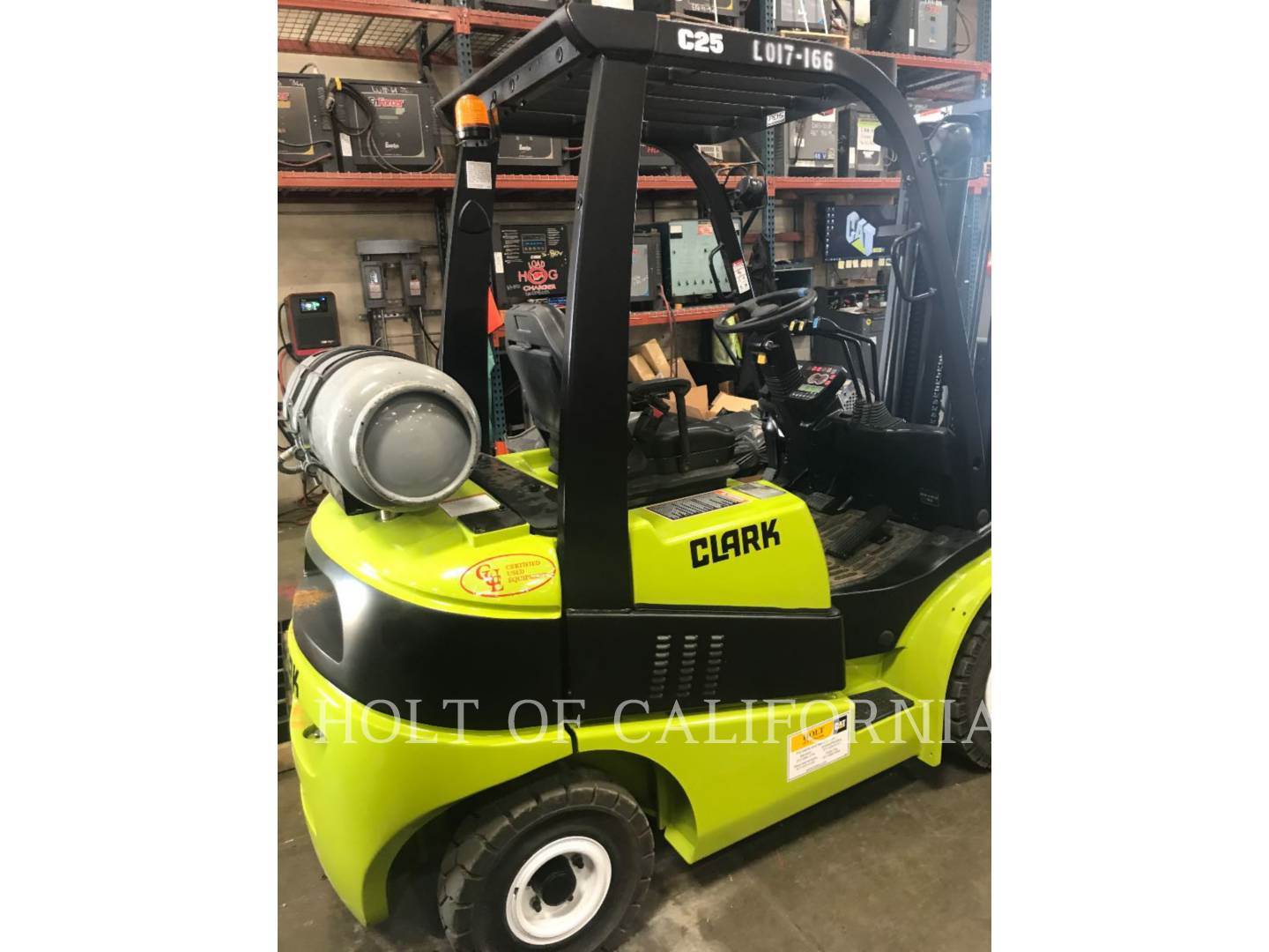 2014 Clark C25L Forklift For Sale, 1,674 Hours West Sacramento, CA
