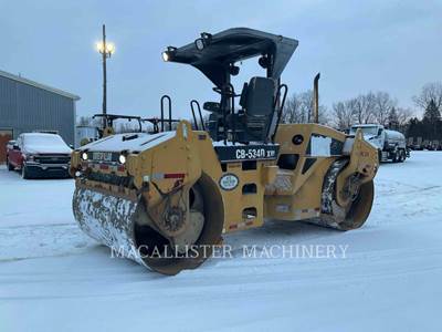 Caterpillar CB-534D XW Smooth Drum Roller Compactor