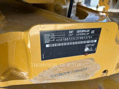 Caterpillar 725 Articulated Truck