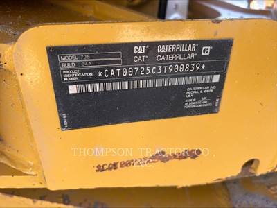 Caterpillar 725 Articulated Truck