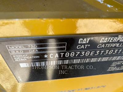 Caterpillar 730 Articulated Truck