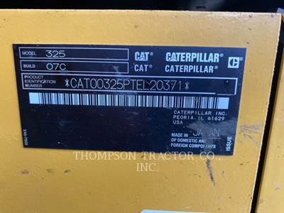 Caterpillar 325 Excavator