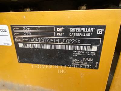 Caterpillar 326 Excavator