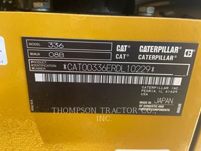 Caterpillar 336 Excavator