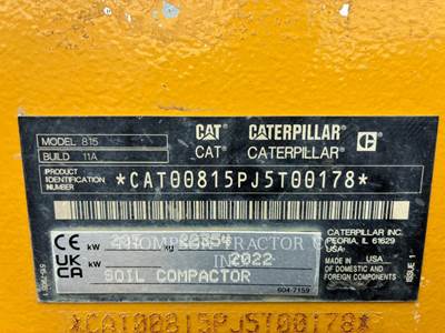 Caterpillar 815 Soil Compactor