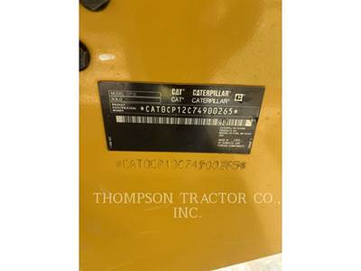 Caterpillar CP 12 Padfoot Roller Compactor