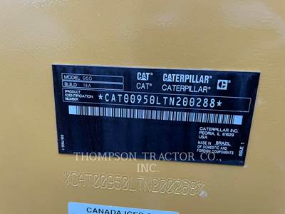 Caterpillar 950 Wheel Loader