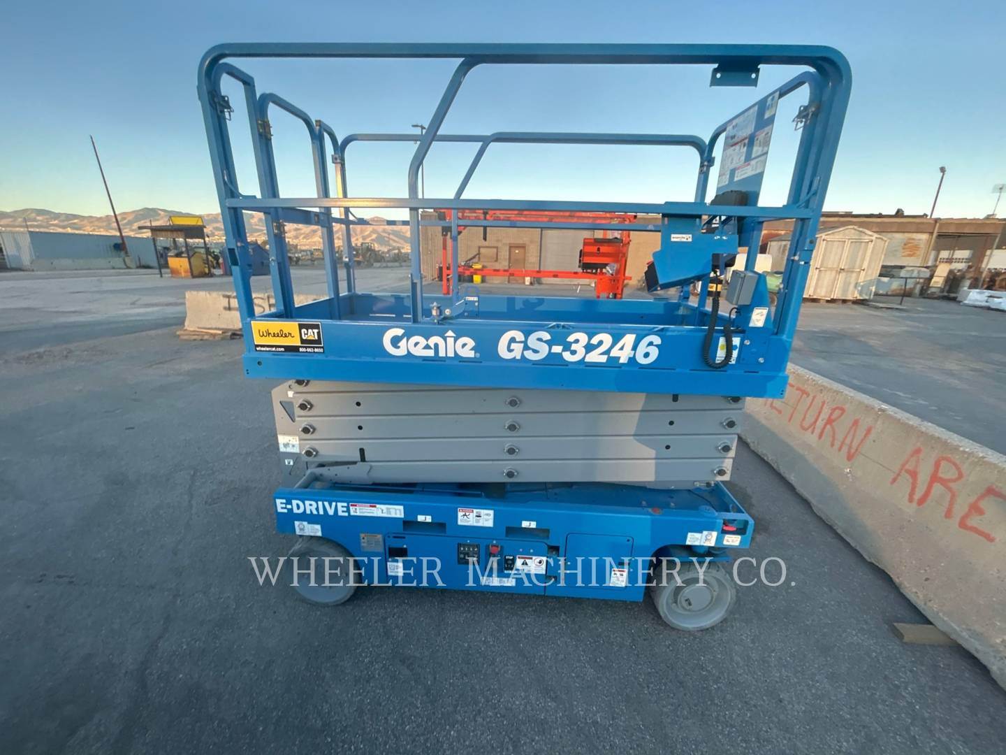 2023 Genie GS3246 Scissor Lift For Sale, 2 Hours Salt Lake City, UT