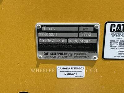 2023 Caterpillar TL943 Telehandler For Sale, 2 Hours | Lindon, UT ...