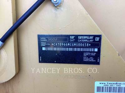 Caterpillar 966M Wheel Loader