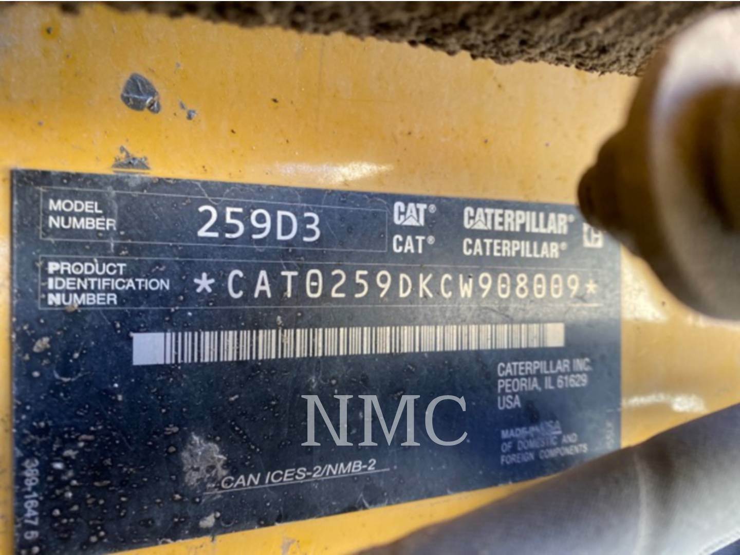 2021 Caterpillar 259D3 Tracked Skid Steer For Sale, 488 Hours Lincoln