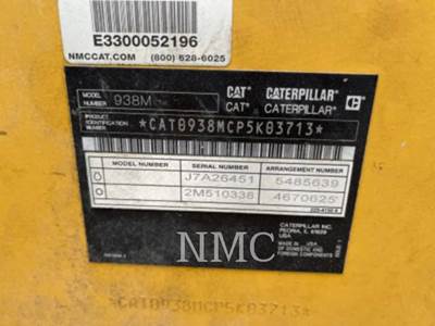 Caterpillar 938M Wheel Loader